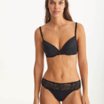 lenceria mujer conjunto sujetador push up