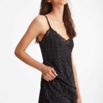 lenceria mujer pijama corto negro